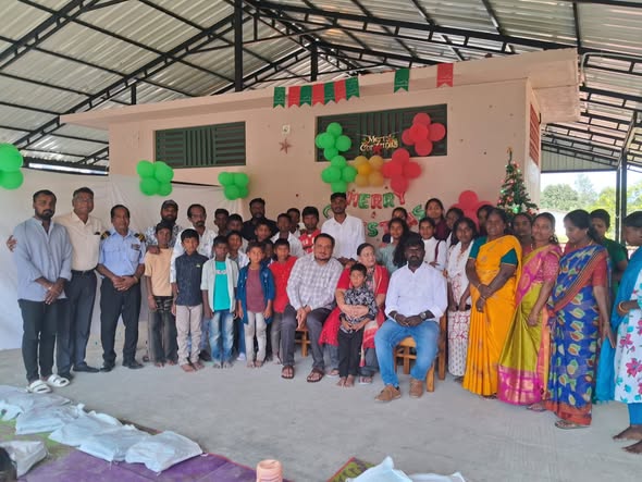 nouveau bâtiment à Gudalur